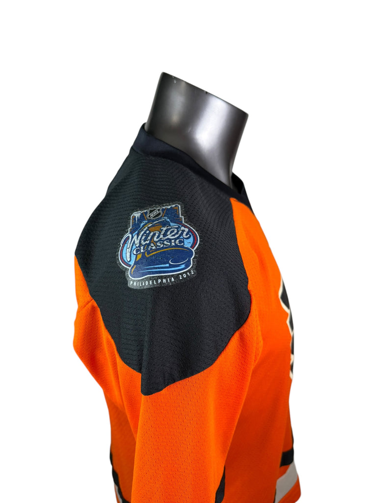 PHILADELPHIA FLYERS 2012 WINTER CLASSIC REEBOK JERSEY YOUTH  LARGE / XL