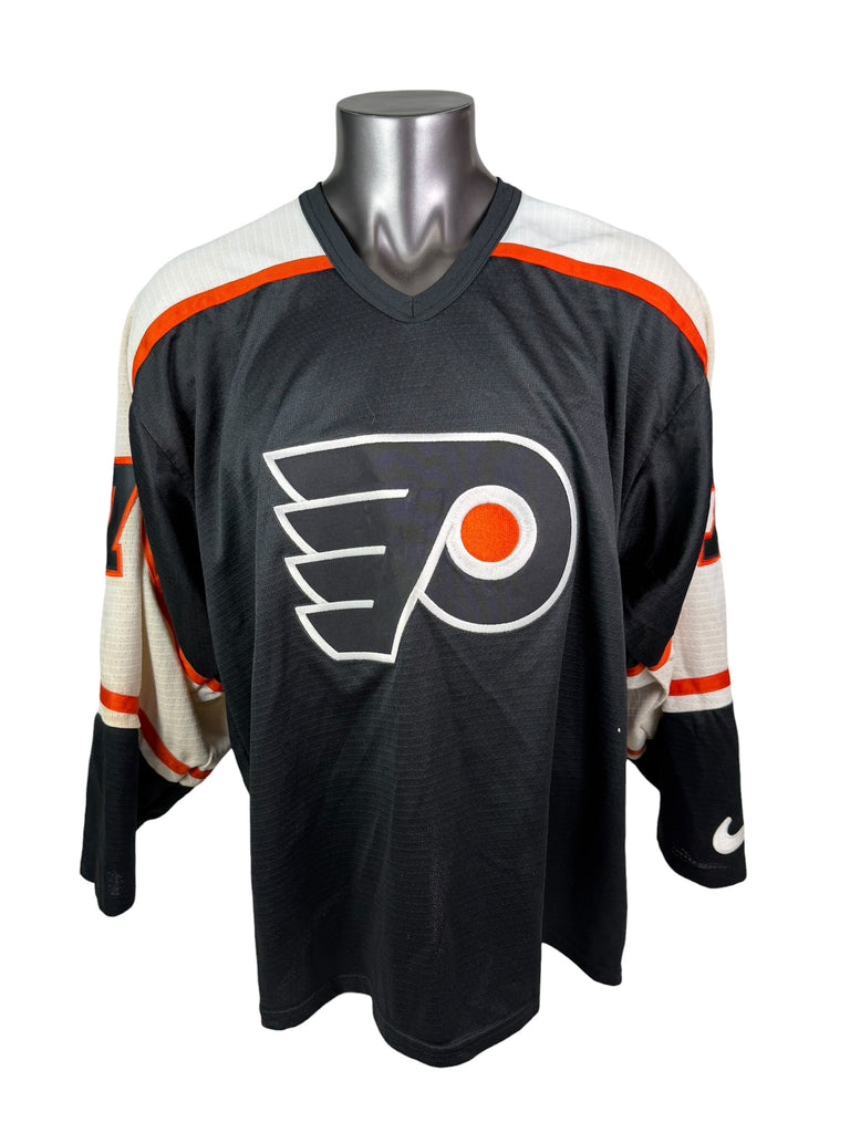 CHRIS GRATTON PHILADELPHIA FLYERS VINTAGE 1990'S AUTHENTIC NIKE JERSEY ADULT LARGE