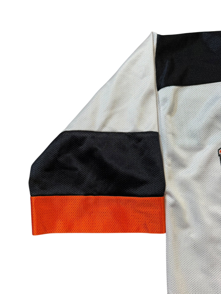 PHILADELPHIA FLYERS VINTAGE 1990'S LOGO ATHLETIC JERSEY YOUTH LARGE