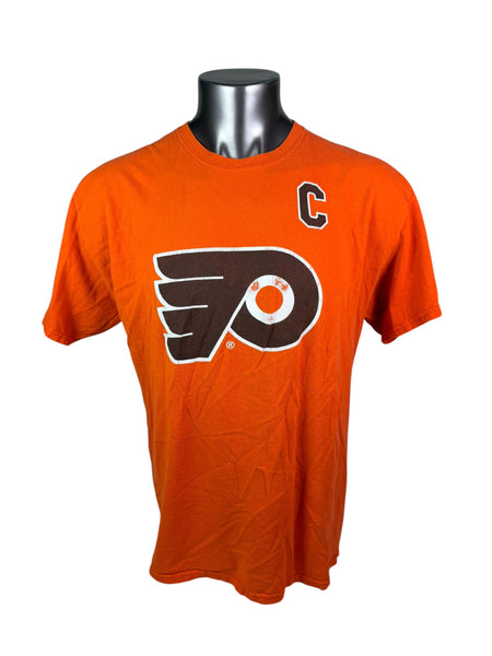 ERIC LINDROS PHILADELPHIA FLYERS 2018 RETIREMENT T-SHIRT ADULT XL SGA