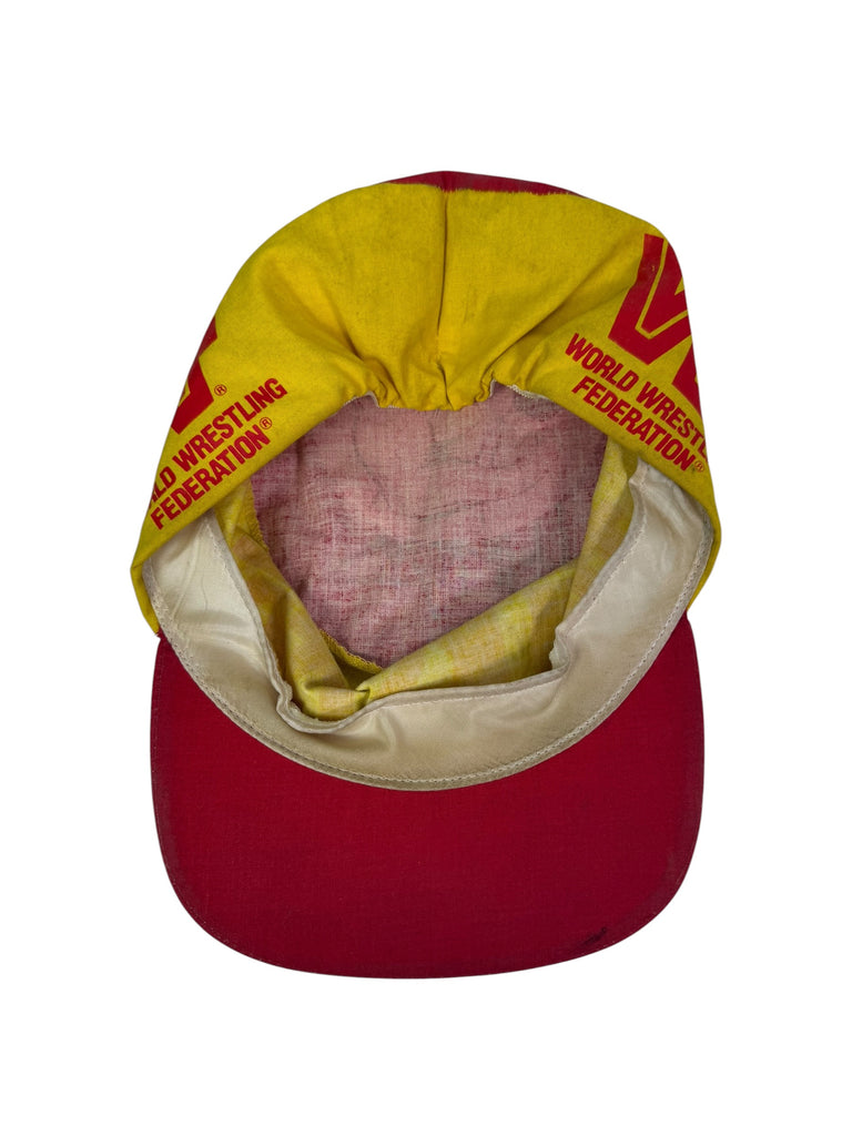 HULK HOGAN WWF VINTAGE 1980'S HULKSTER PAINTERS BUCKET ADULT HAT