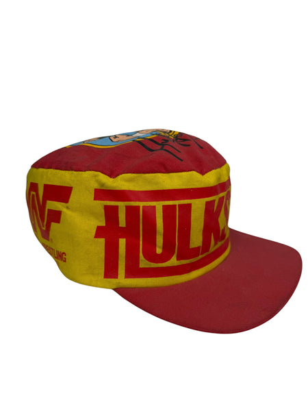 HULK HOGAN WWF VINTAGE 1980'S HULKSTER PAINTERS BUCKET ADULT HAT