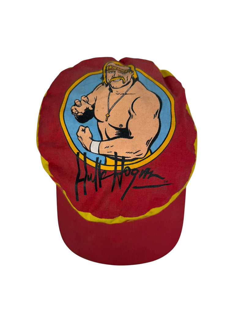 HULK HOGAN WWF VINTAGE 1980'S HULKSTER PAINTERS BUCKET ADULT HAT
