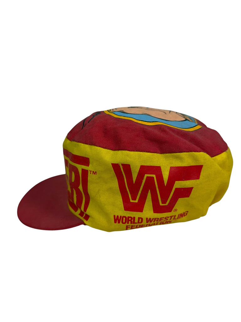 HULK HOGAN WWF VINTAGE 1980'S HULKSTER PAINTERS BUCKET ADULT HAT
