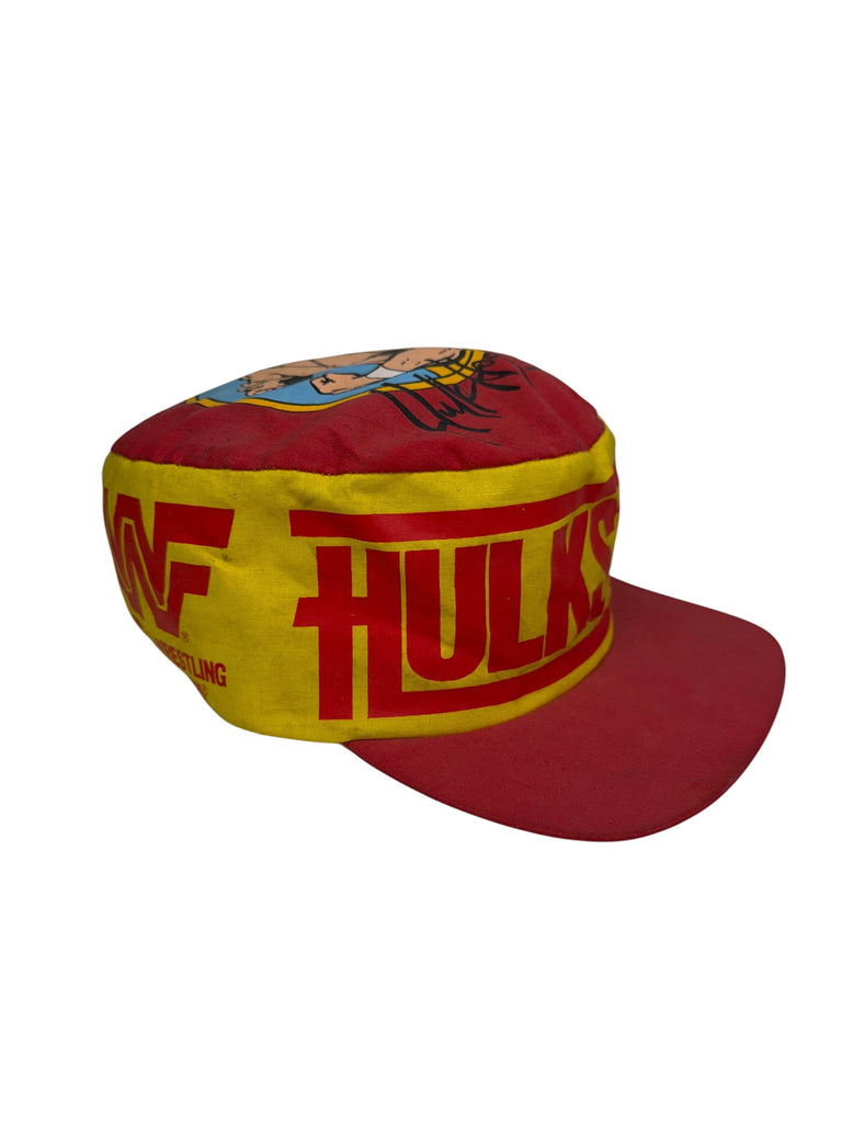 HULK HOGAN WWF VINTAGE 1980'S HULKSTER PAINTERS BUCKET ADULT HAT