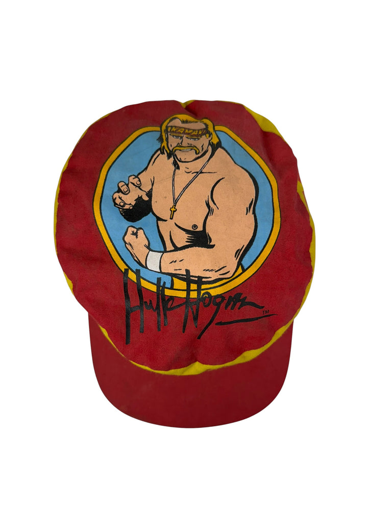 HULK HOGAN WWF VINTAGE 1980'S HULKSTER PAINTERS BUCKET ADULT HAT
