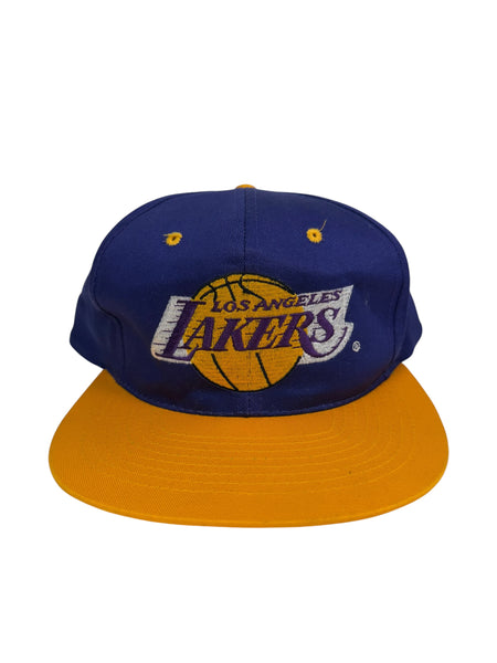 LOS ANGELES LAKERS VINTAGE 1990'S  AJD SNAPBACK ADULT HAT