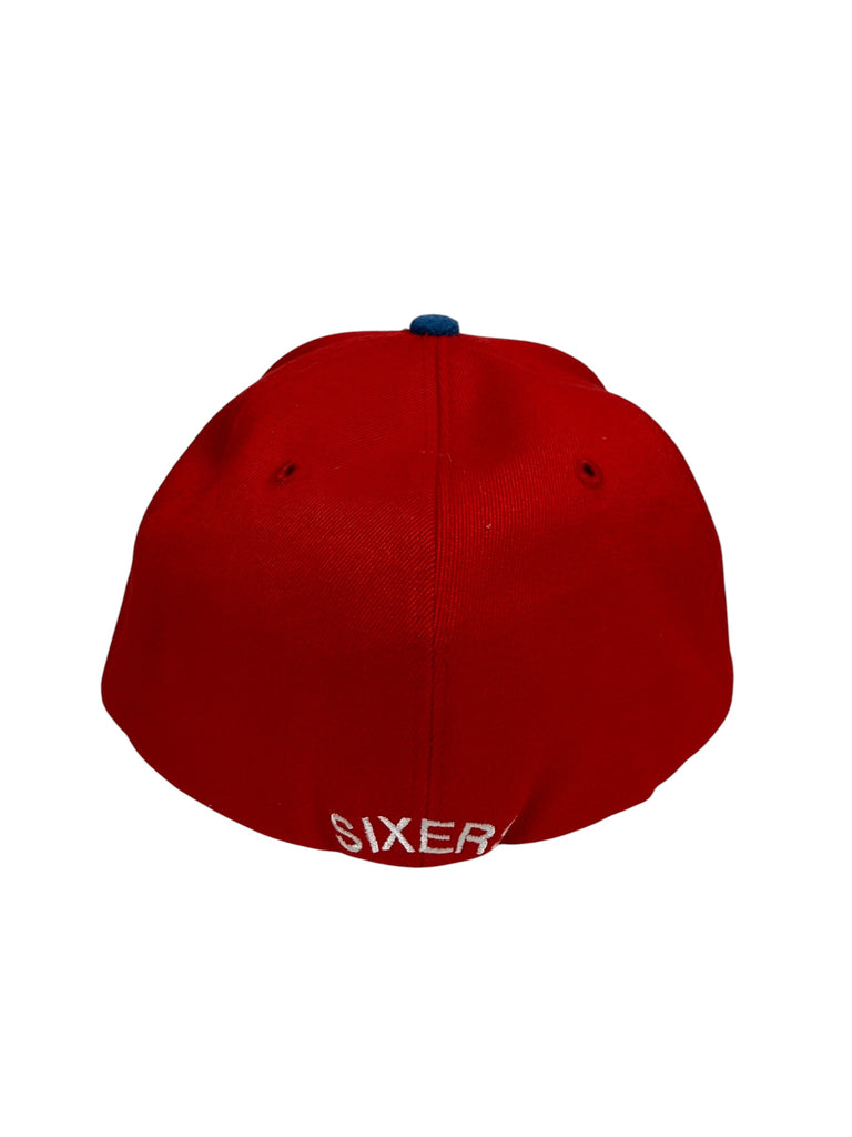 PHILADELPHIA 76ERS VINTAGE 2000'S NIKE PHILA THROWBACK FITTED ADULT HAT XL