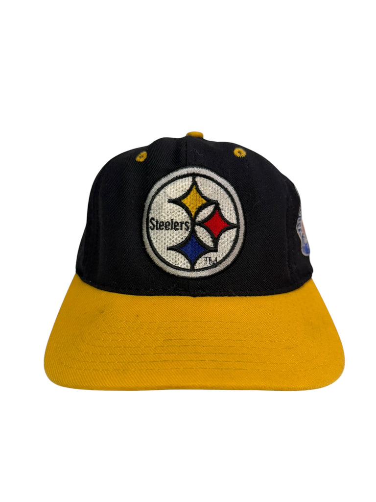 PITTSBURGH STEELERS VINTAGE 1990'S STARTER FITTED HAT 7 1/4