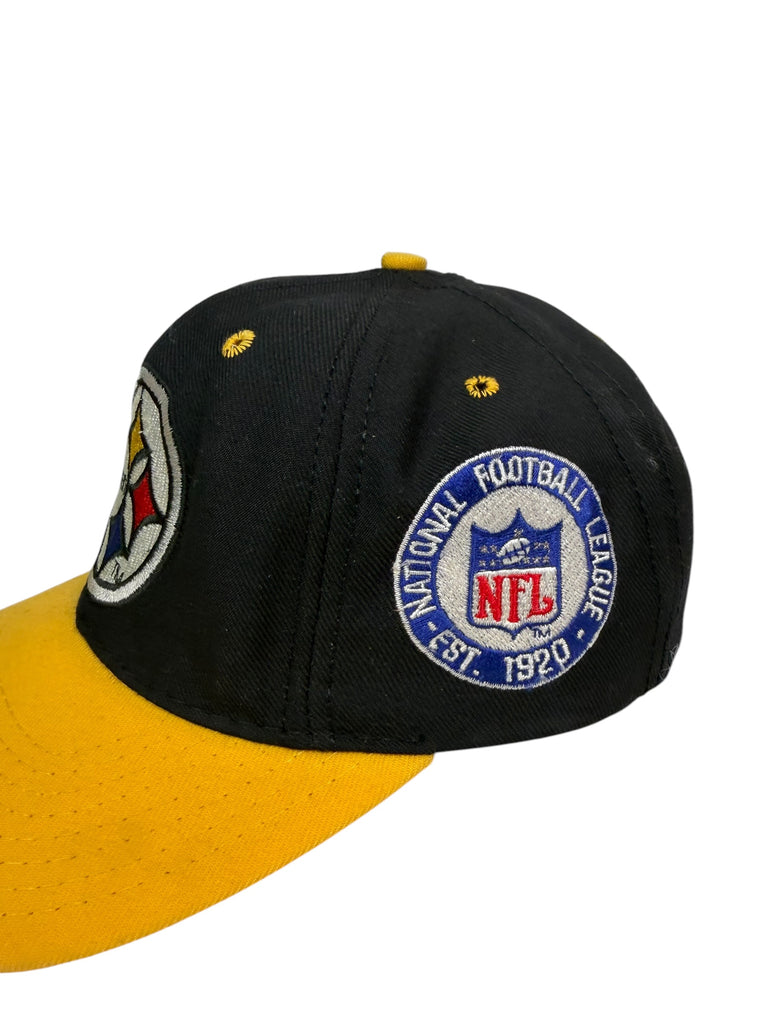 PITTSBURGH STEELERS VINTAGE 1990'S STARTER FITTED HAT 7 1/4