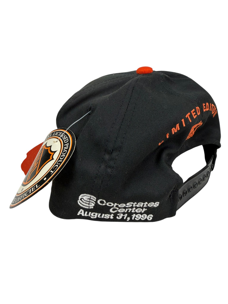 BERNIE PARENT PHILADELPHIA FLYERS VINTAGE 1990'S SIGNED STARTER LIMITED SNAPBACK ADULT HAT