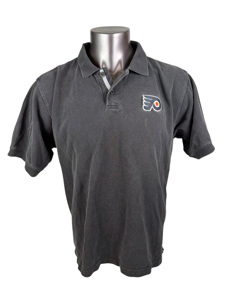 PHILADELPHIA FLYERS VINTAGE 1990'S STARTER ADULT GOLF SHIRT LARGE