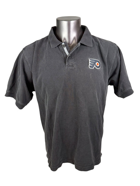 PHILADELPHIA FLYERS VINTAGE 1990'S STARTER ADULT GOLF SHIRT LARGE