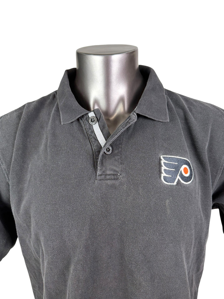 PHILADELPHIA FLYERS VINTAGE 1990'S STARTER ADULT GOLF SHIRT LARGE