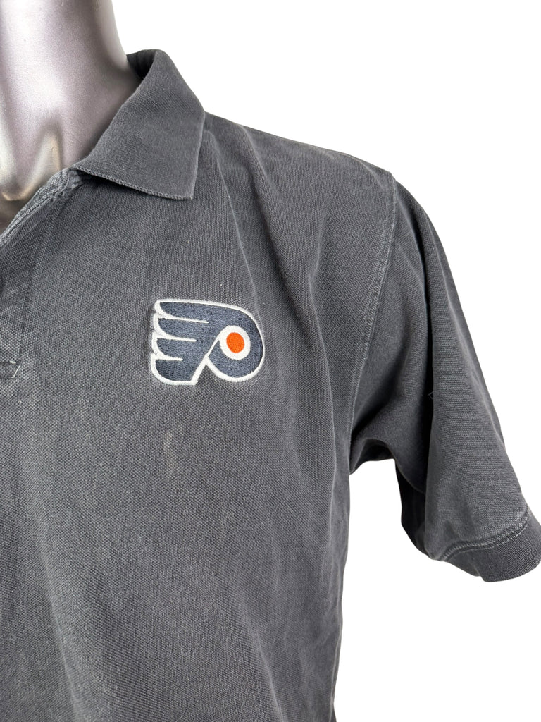 PHILADELPHIA FLYERS VINTAGE 1990'S STARTER ADULT GOLF SHIRT LARGE