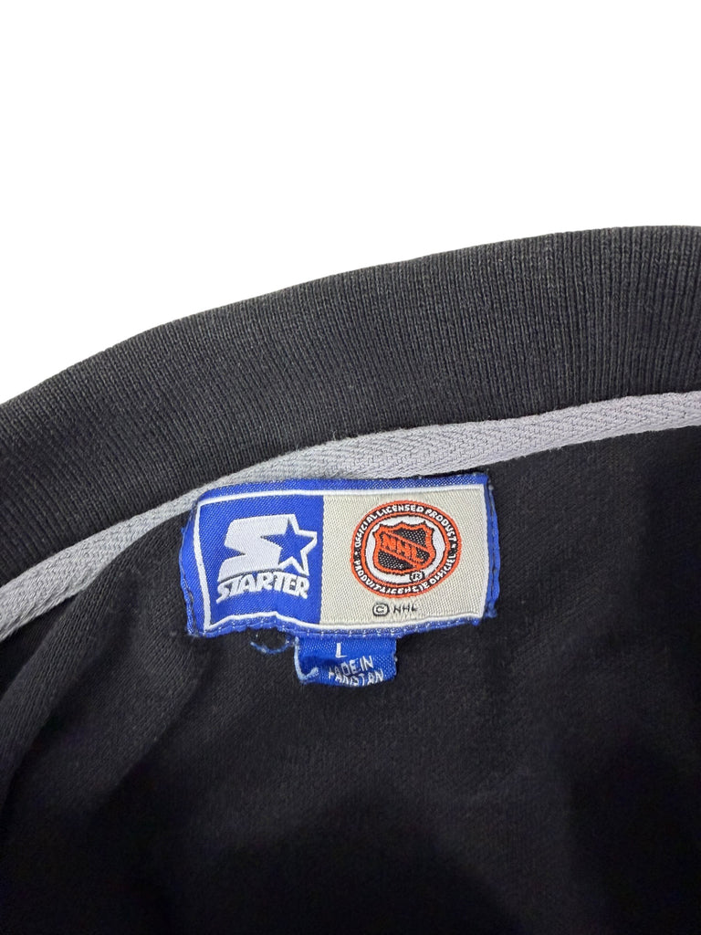 PHILADELPHIA FLYERS VINTAGE 1990'S STARTER ADULT GOLF SHIRT LARGE