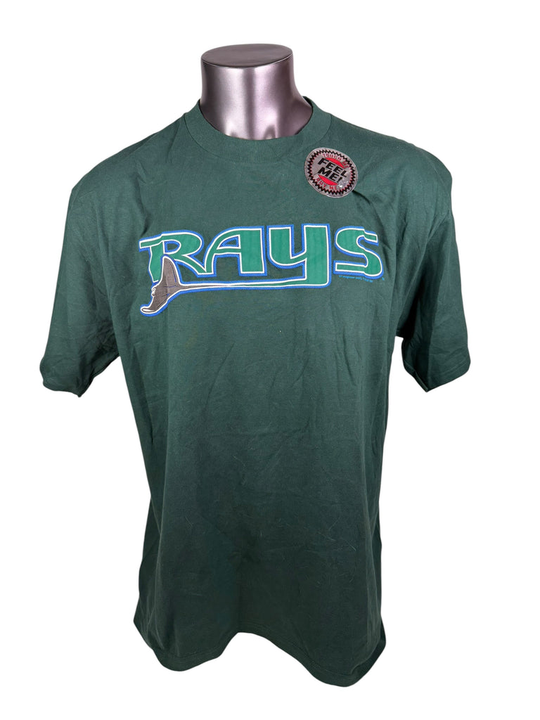 TAMPA BAY DEVIL RAYS VINTAGE 2001  LEE MLB T-SHIRT ADULT XL