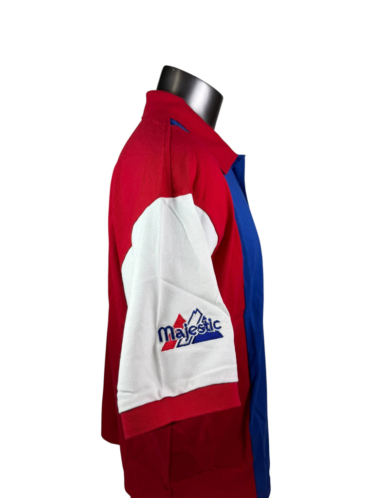PHILADELPHIA PHILLIES VINTAGE 1996 ALL-STAR GAME VOLUNTEER MAJESTIC GOLF SHIRT ADULT XL