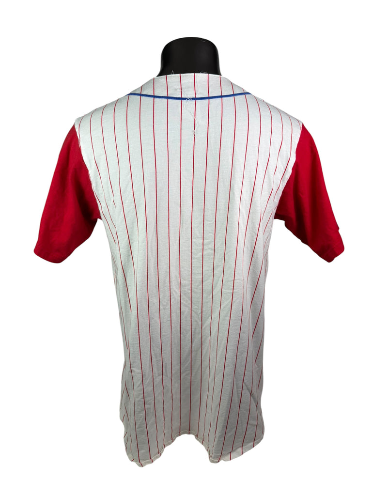 PHILADELPHIA PHILLIES VINTAGE 1996 ALL-STAR GAME FANFEST MAJESTIC JERSEY ADULT LARGE