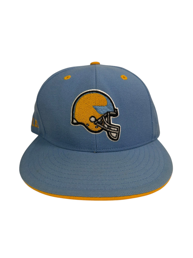 PHILADELPHIA EAGLES VINTAGE 2007 75th ANNIVERSARY REEBOK RETRO YELLOWJACKETS FITTED HAT ADULT 7 3/4