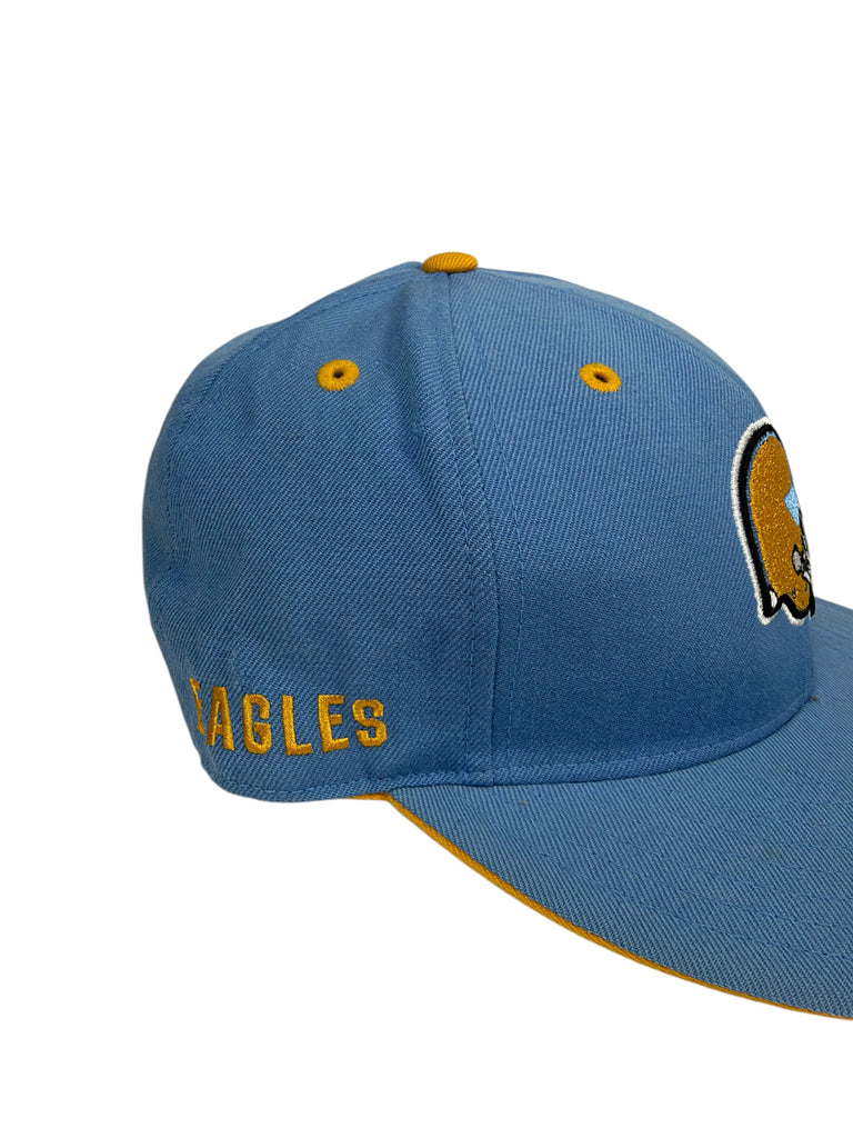 PHILADELPHIA EAGLES VINTAGE 2007 75th ANNIVERSARY REEBOK RETRO YELLOWJACKETS FITTED HAT ADULT 7 3/4