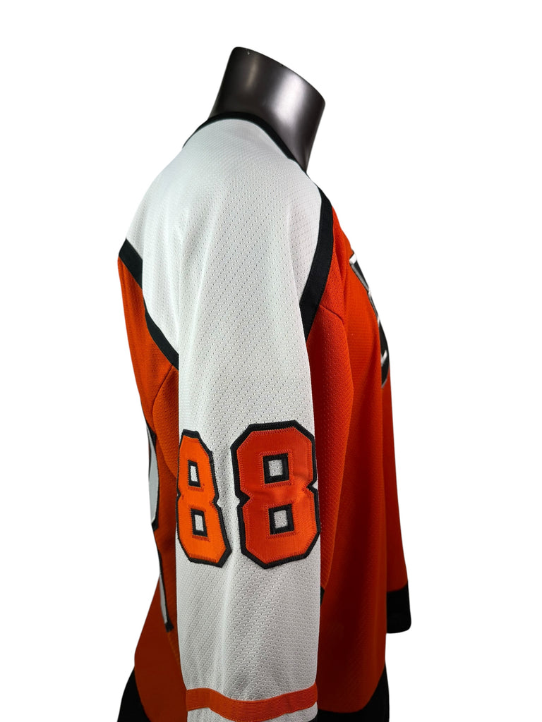 ERIC LINDROS PHILADELPHIA FLYERS VINTAGE 1990'S CCM AUTHENTIC JERSEY ADULT XL