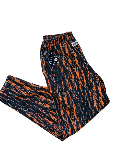 PHILADELPHIA FLYERS VINTAGE 1990'S NIXZ ZUBAZ STYLE PANTS ADULT LARGE