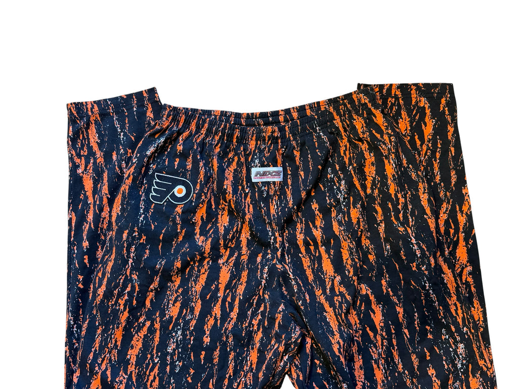 PHILADELPHIA FLYERS VINTAGE 1990'S NIXZ ZUBAZ STYLE PANTS ADULT LARGE
