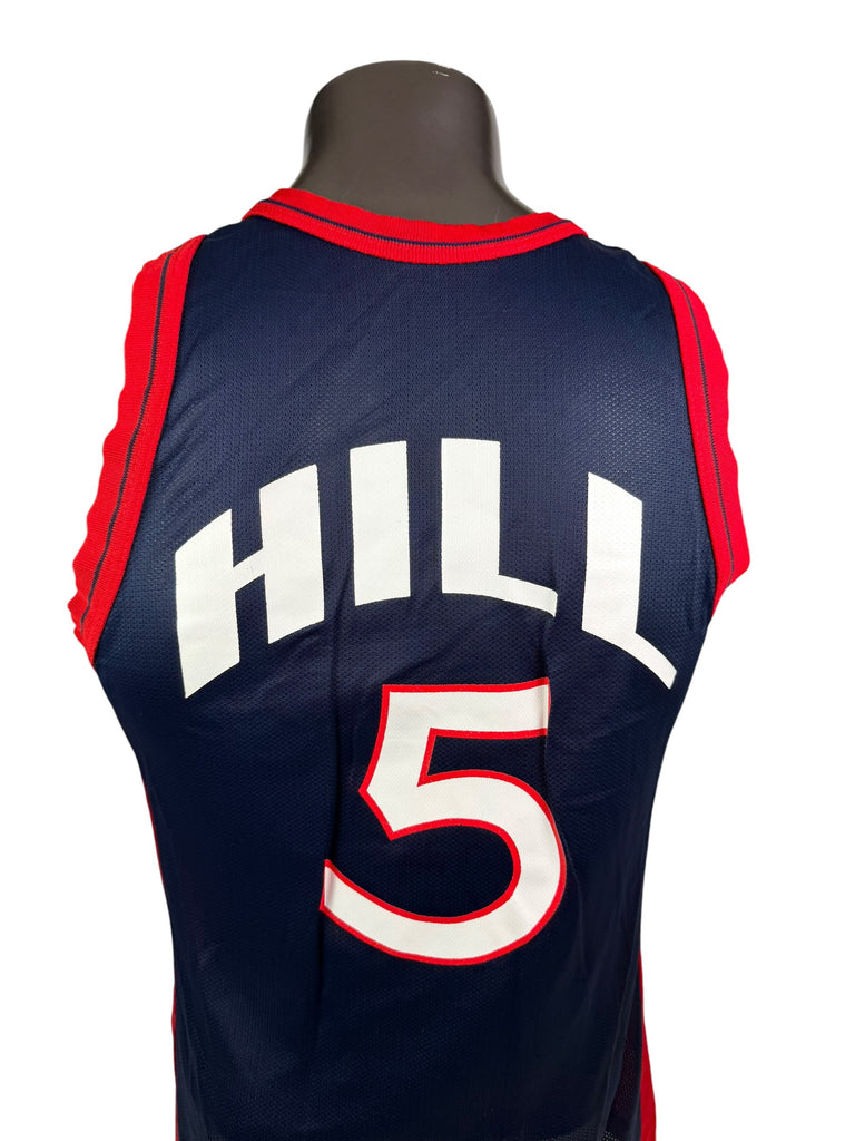 GRANT HILL DREAM TEAM II USA VINTAGE 1996 CHAMPION JERSEY ADULT MEDIUM
