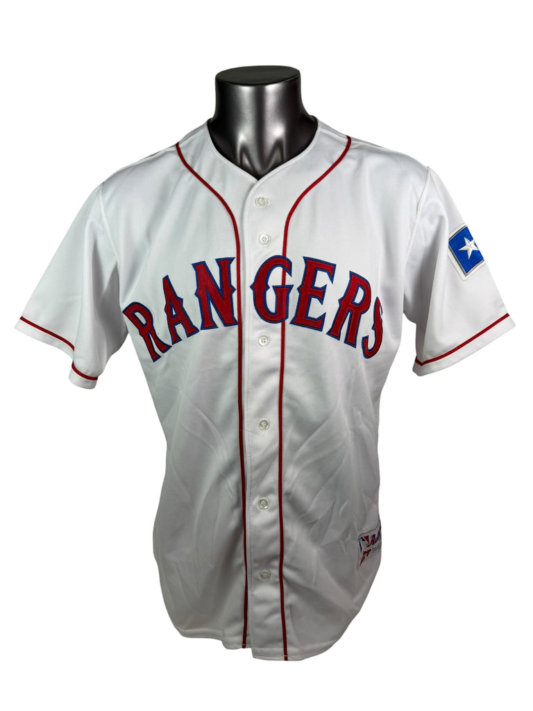 IVAN "PUDGE" RODRIGUEZ TEXAS RANGERS VINTAGE 1990'S RAWLINGS AUTHENTIC COLLECTION JERSEY ADULT 44
