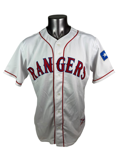 IVAN "PUDGE" RODRIGUEZ TEXAS RANGERS VINTAGE 1990'S RAWLINGS AUTHENTIC COLLECTION JERSEY ADULT 44