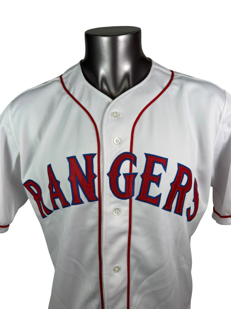 IVAN "PUDGE" RODRIGUEZ TEXAS RANGERS VINTAGE 1990'S RAWLINGS AUTHENTIC COLLECTION JERSEY ADULT 44