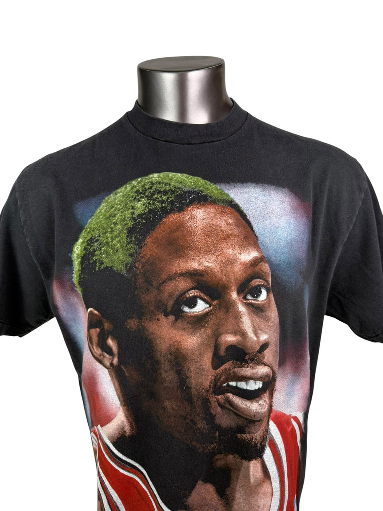 DENNIS RODMAN CHICAGO BULLS VINTAGE 1990'S T-SHIRT ADULT XL