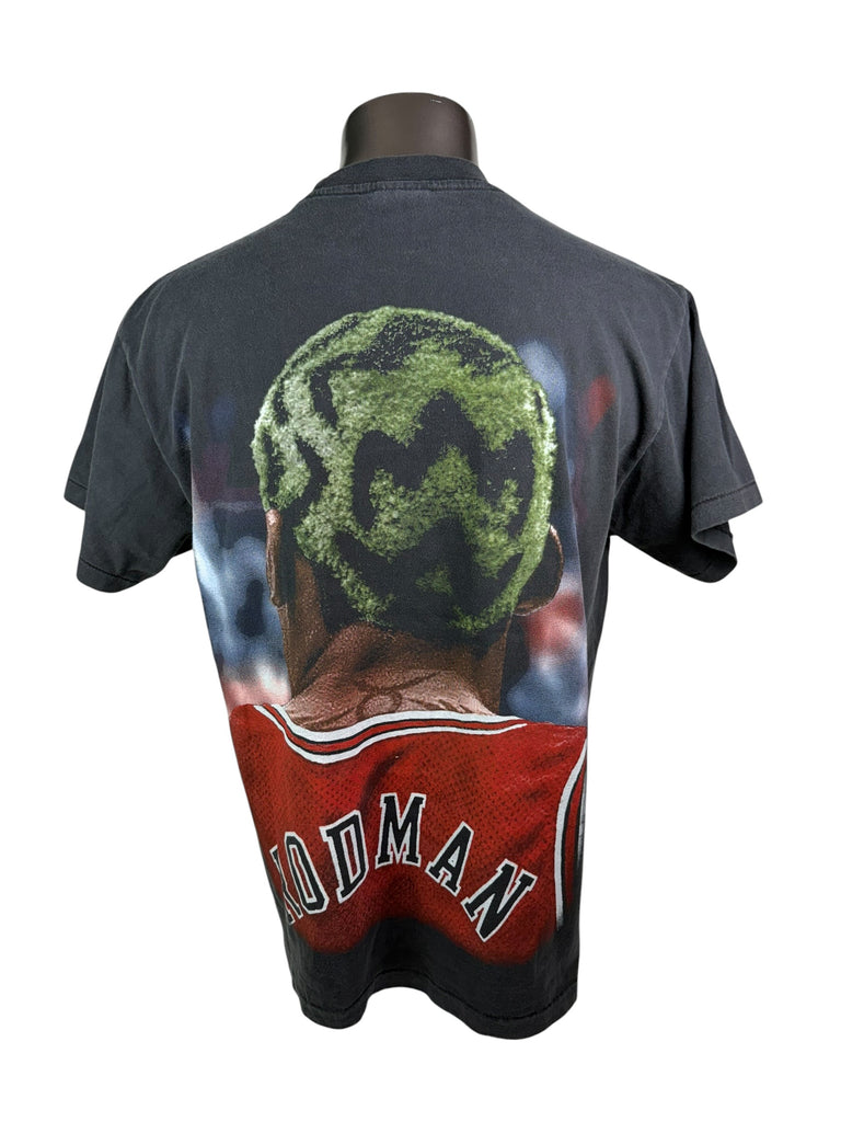 DENNIS RODMAN CHICAGO BULLS VINTAGE 1990'S T-SHIRT ADULT XL
