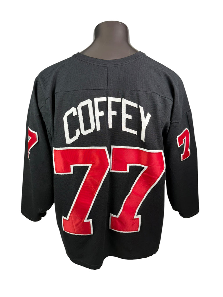 PAUL COFFEY DETROIT RED WINGS VINTAGE 1990'S AUTHENTIC CCM JERSEY ADULT XL