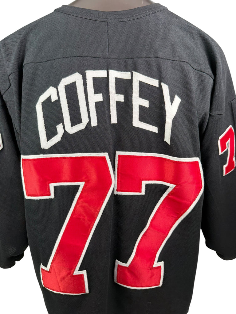 PAUL COFFEY DETROIT RED WINGS VINTAGE 1990'S AUTHENTIC CCM JERSEY ADULT XL