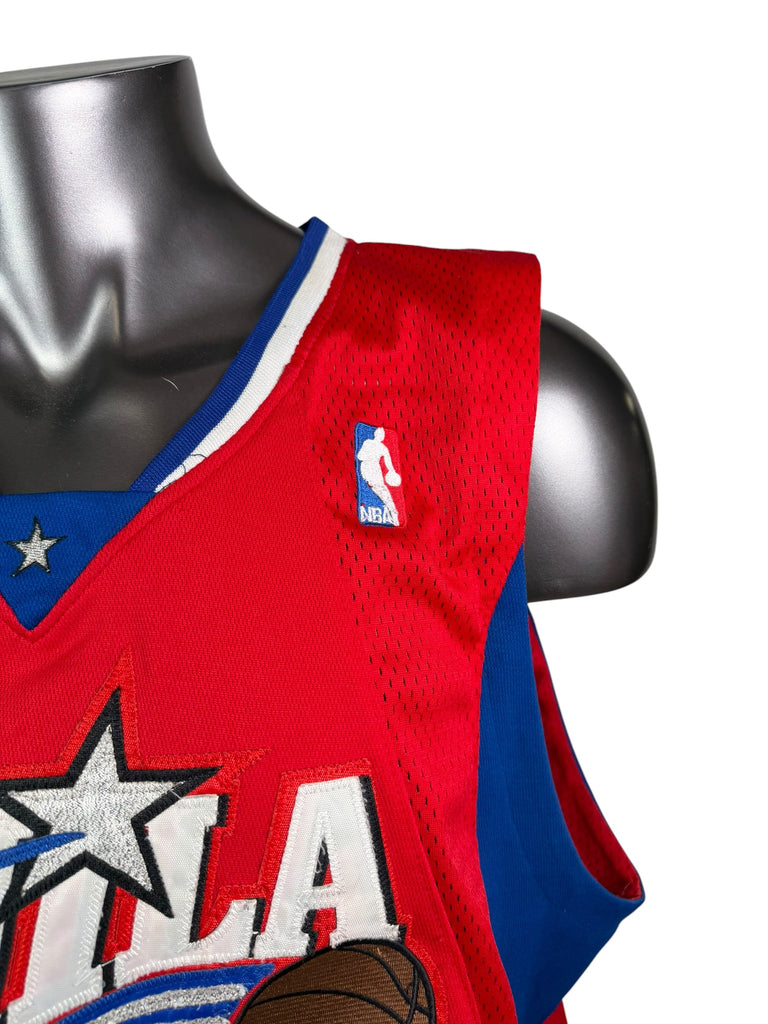 ANDRE IGUODALA PHILADELPHIA SIXERS VINTAGE 2000'S AUTHNETIC ADIDAS JERSEY ADULT 52