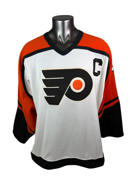 KEITH PRIMEAU PHILADELPHIA FLYERS VINTAGE 1990'S AUTHENTIC CCM JERSEY ADULT 52
