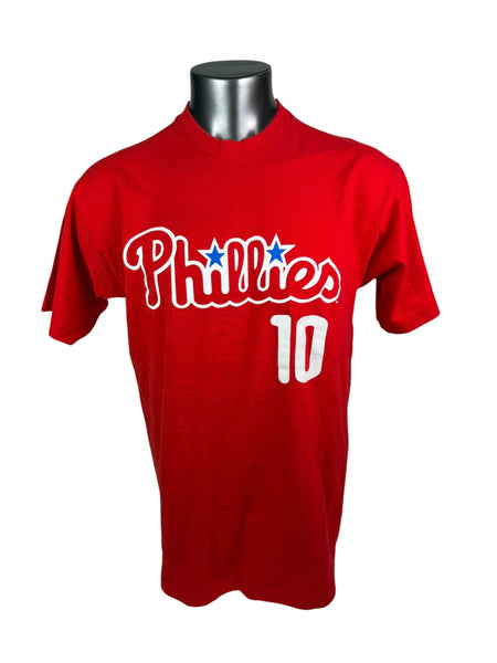 DARREN DAULTON PHILADELPHIA PHILLIES VINTAGE 1990'S MAJESTIC T-SHIRT ADULT XL