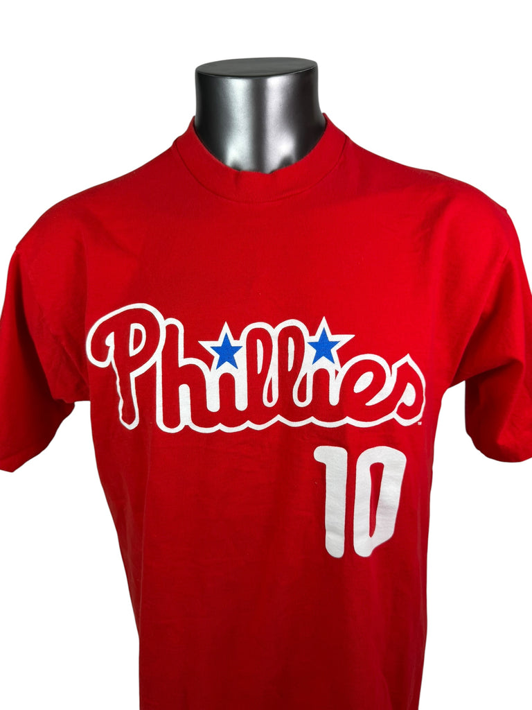 DARREN DAULTON PHILADELPHIA PHILLIES VINTAGE 1990'S MAJESTIC T-SHIRT ADULT XL