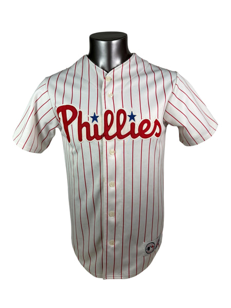 CHASE UTLEY PHILADELPHIA PHILLIES VINTAGE 2000'S MAJESTIC JERSEY YOUTH LARGE