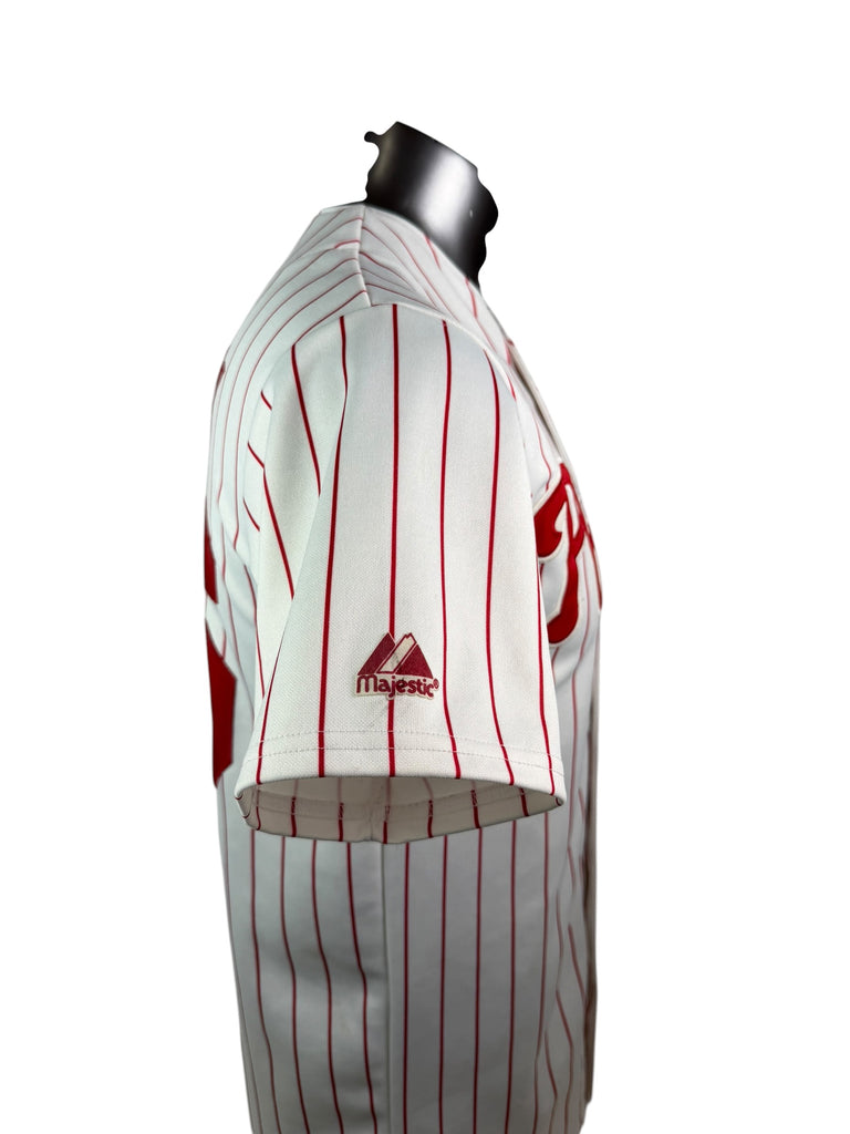 CHASE UTLEY PHILADELPHIA PHILLIES VINTAGE 2000'S MAJESTIC JERSEY YOUTH LARGE
