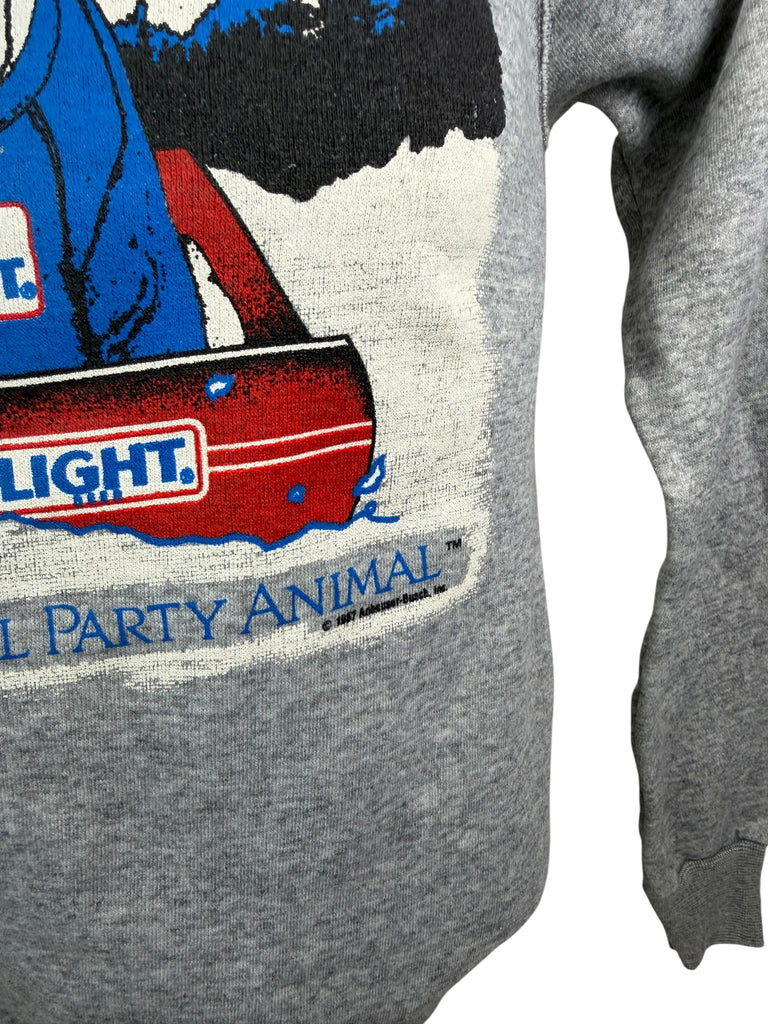 SPUDS MACKENZIE BUD LIGHT VINTAGE 1980'S  CREW SWEATSHIRT ADULT MEDIUM