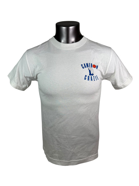 DUKE UNIVERSITY BLUE DEVILS VINTAGE 1990'S "CAMERON CRAZIE" T-SHIRT ADULT SMALL