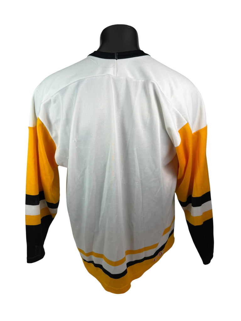 PITTSBURGH PENGUINS VINTAGE 1980'S AUTHENTIC CCM JERSEY ADULT XL