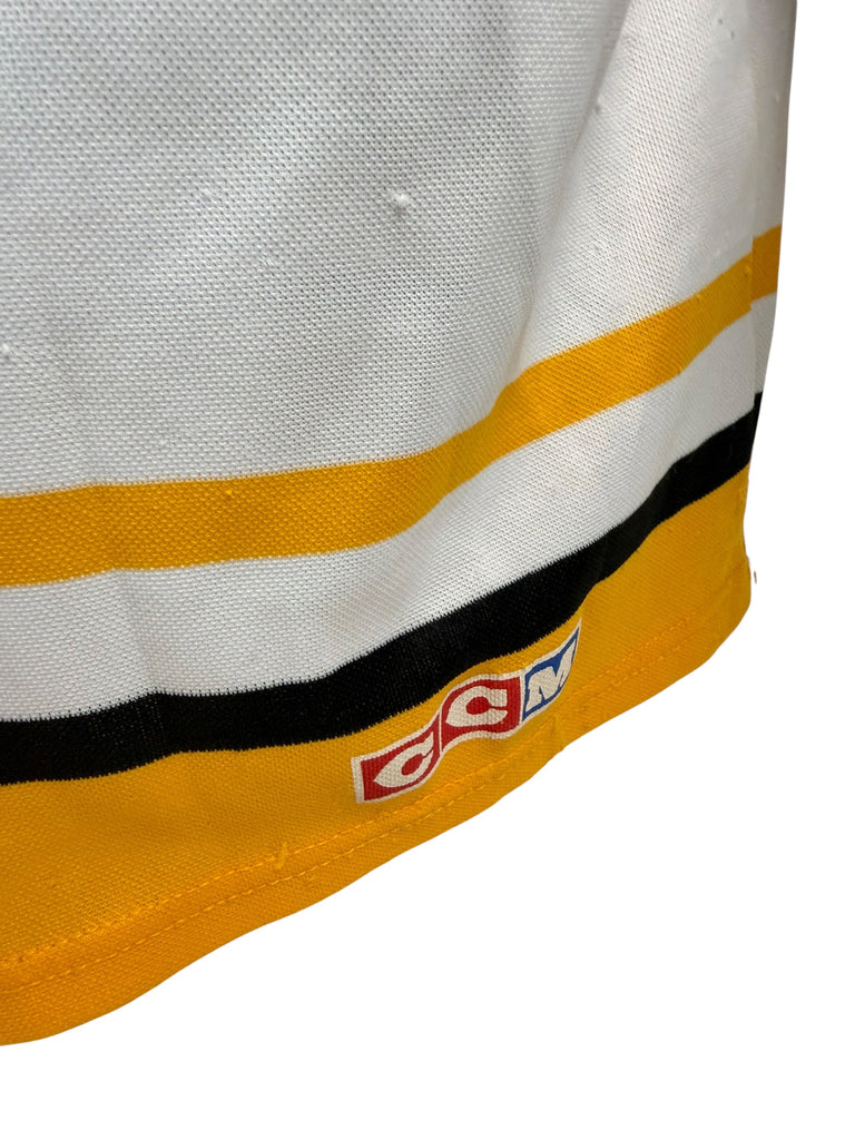 PITTSBURGH PENGUINS VINTAGE 1980'S AUTHENTIC CCM JERSEY ADULT XL