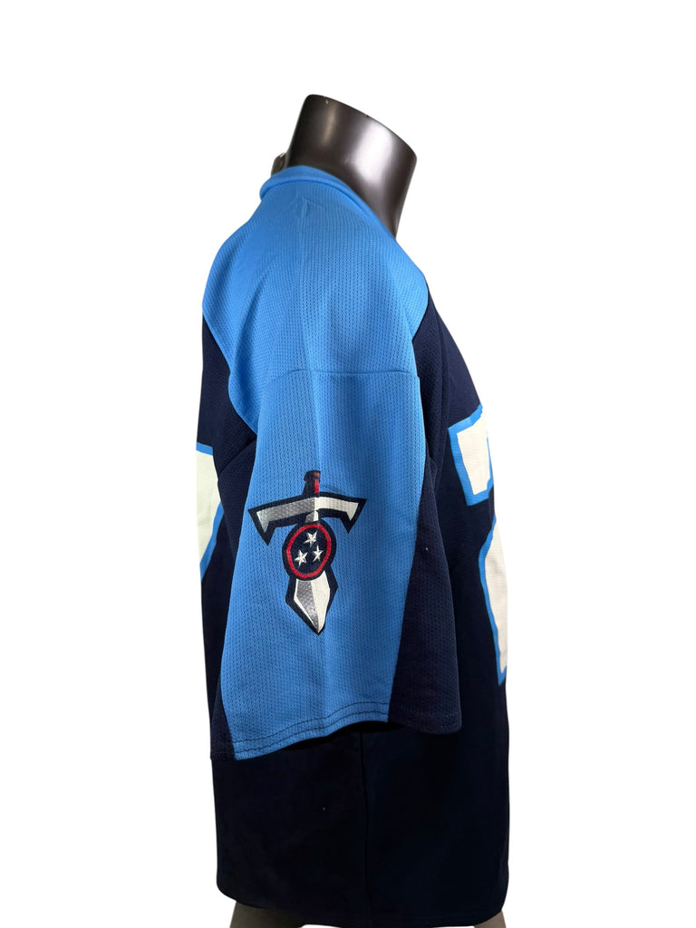EDDIE GEORGE TENNESSEE TITANS VINTAGE 1990'S LOGO ATHLETIC JERSEY ADULT XL