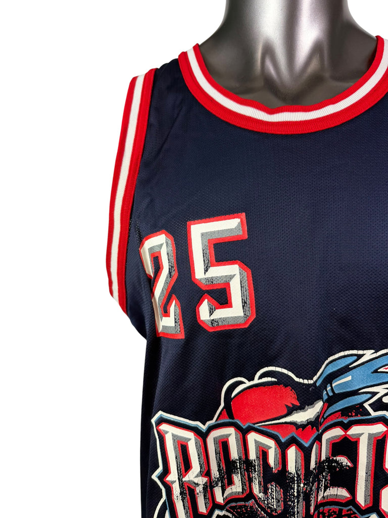 ROBERT HORRY HOUSTON ROCKETS VINTAGE 1990'S CHAMPION JERSEY ADULT 48