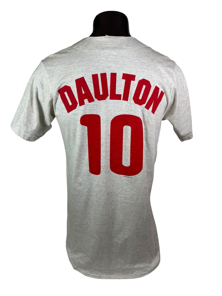 DARREN DAULTON PHILADELPHIA PHILLIES VINTAGE 1990'S MAJESTIC JERSEY ADULT MEDIUM
