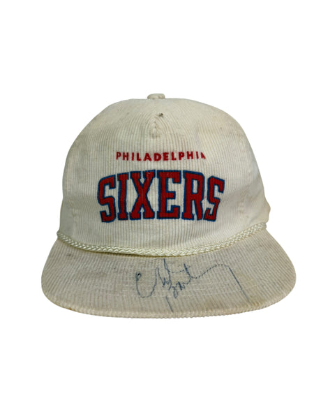 CHARLES BARKLEY PHILADELPHIA SIXERS 76ERS VINTAGE 1990'S NBA CORDUROY SNAPBACK ADULT HAT